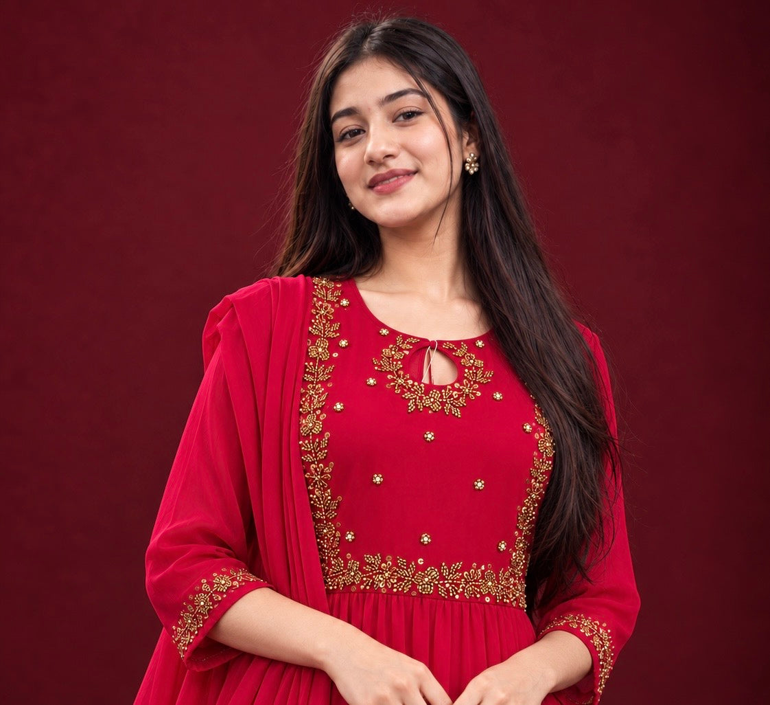 Georgette 2-Piece Set- Size XXL