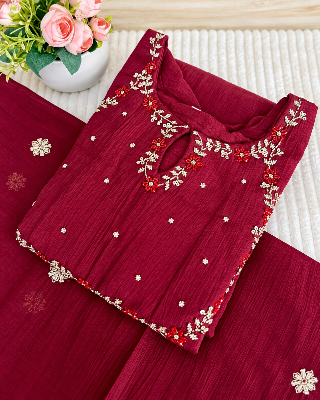 Anarkali 2-Piece Set-Size XL