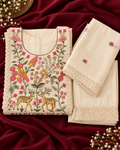 Elegant Embroidered 3-Piece Set-Size Large