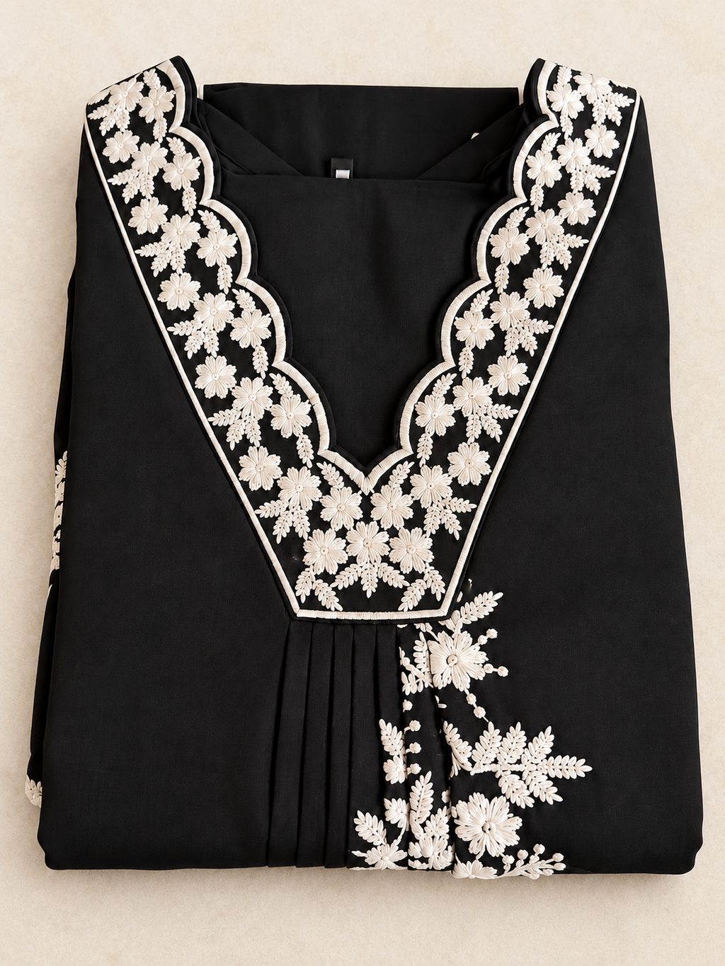Mul Chanderi Salwar Set-Size Large
