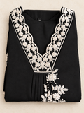 Mul Chanderi Salwar Set-Size XXL
